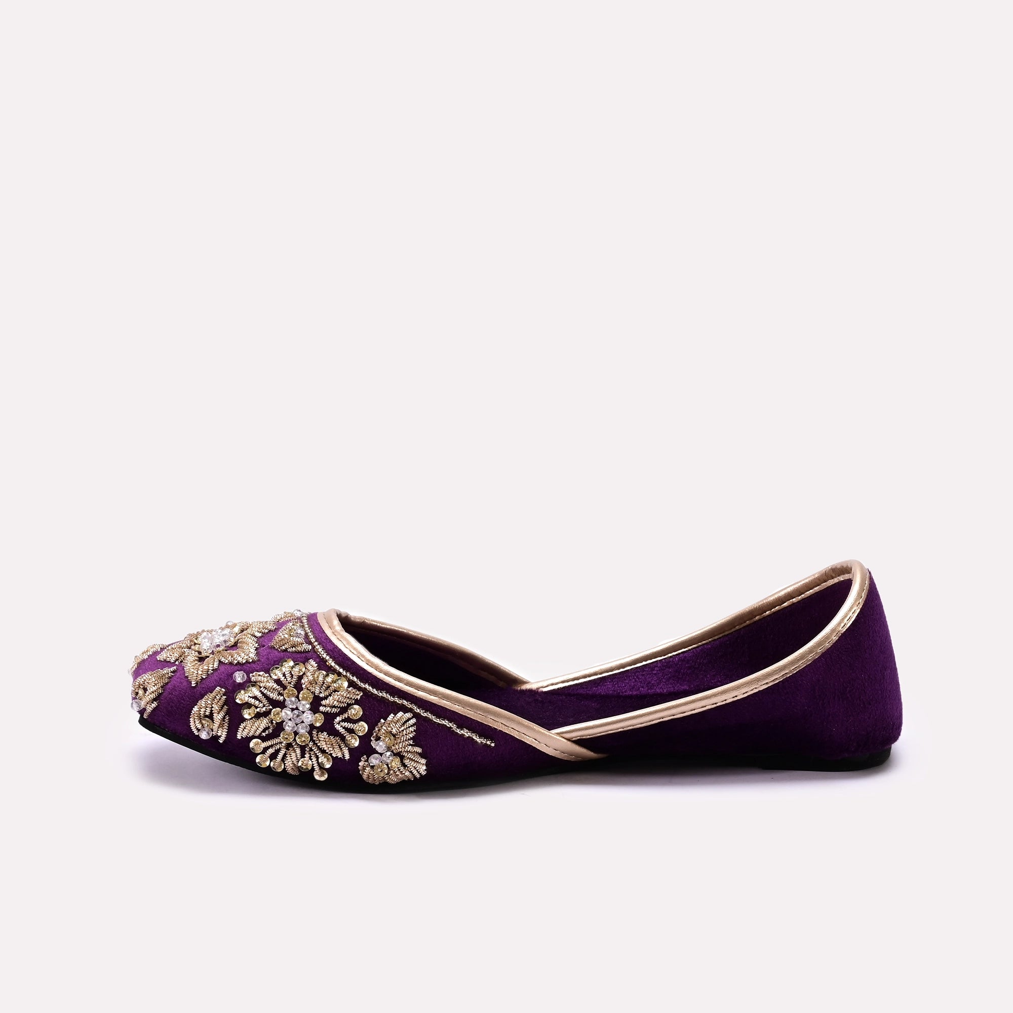 Fancy Khussa Purple 0460033
