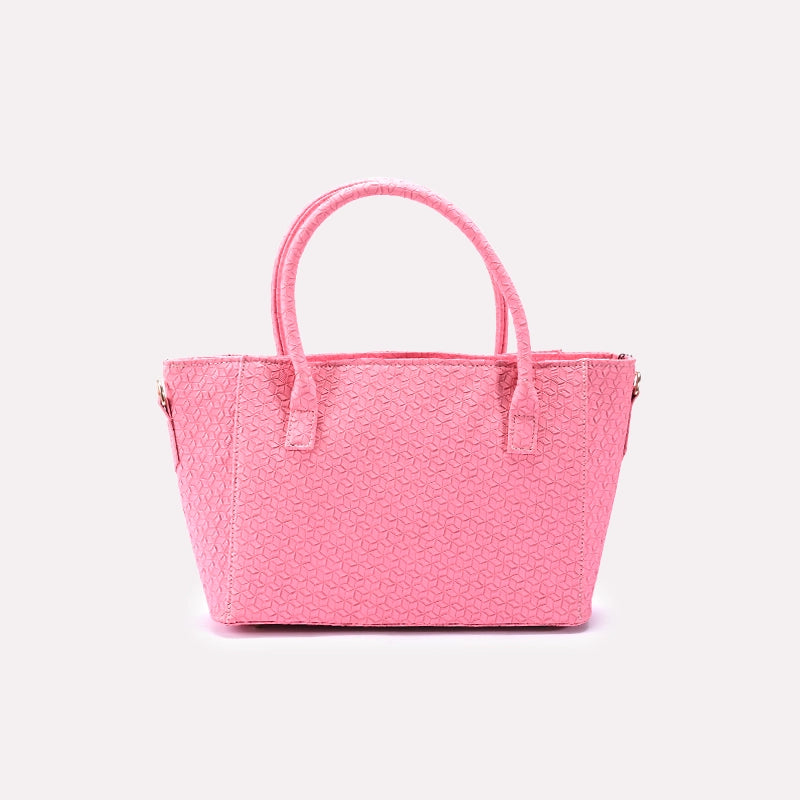 Pink Casual Shoulder Bags 0331464