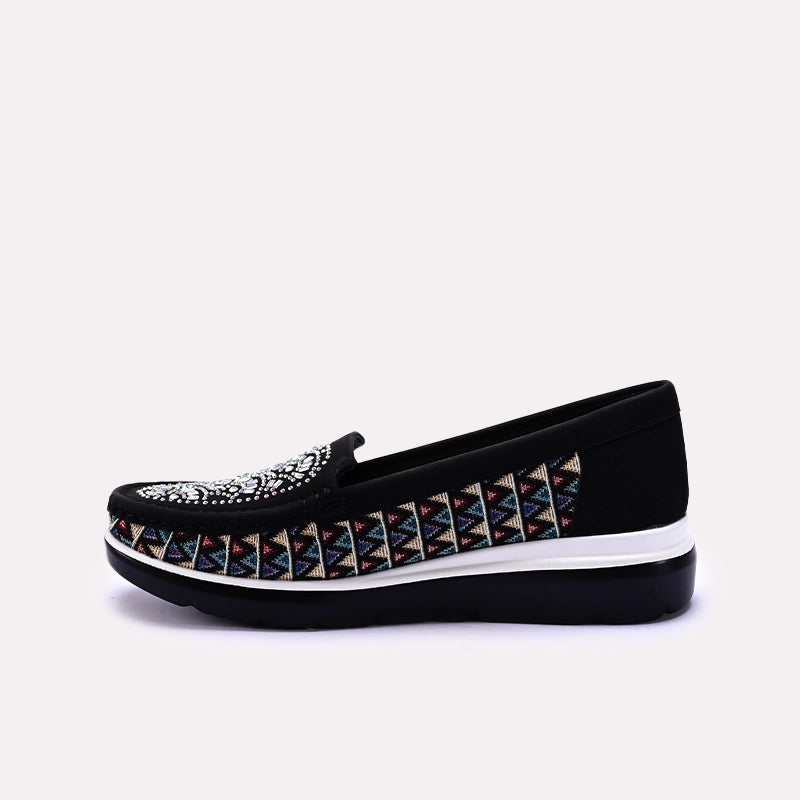 Moccasin Shoes Black 0440928