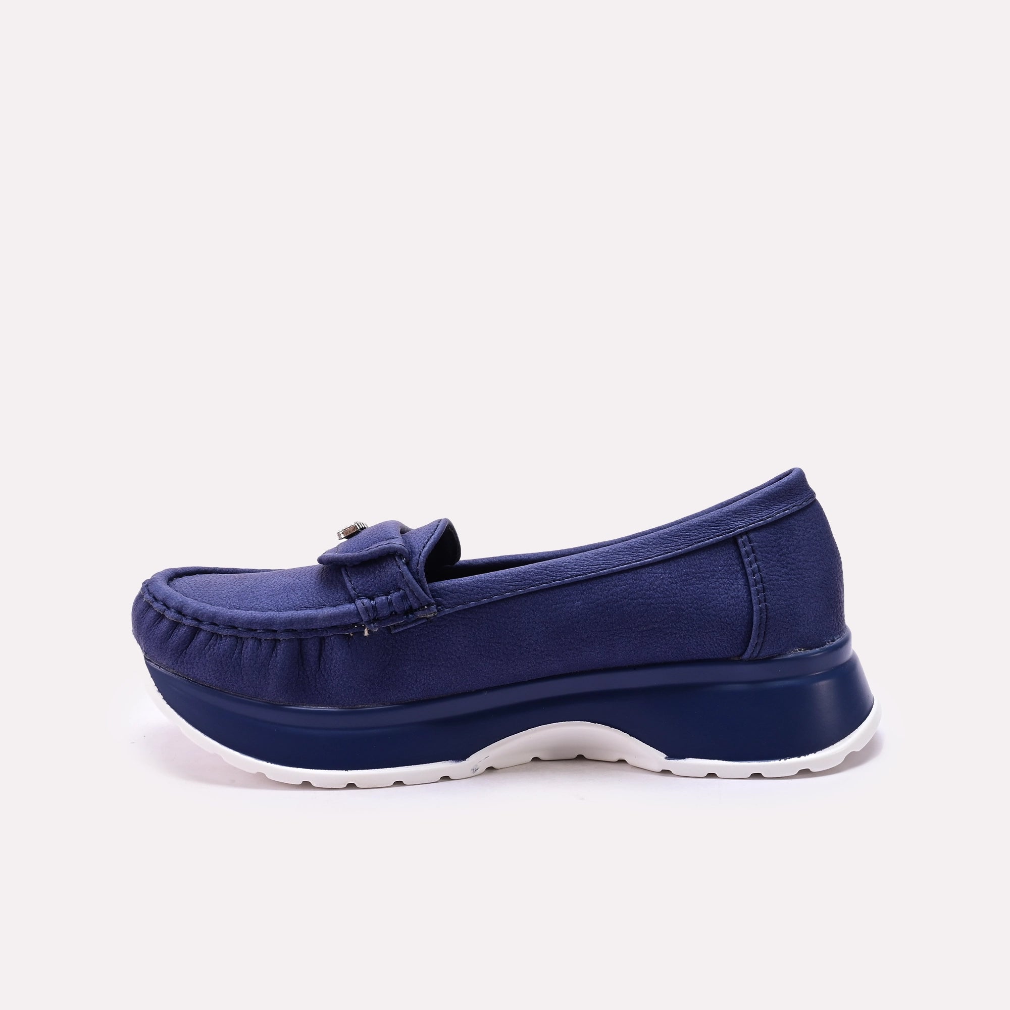 Moccasin Shoes Navy Blue 0440949