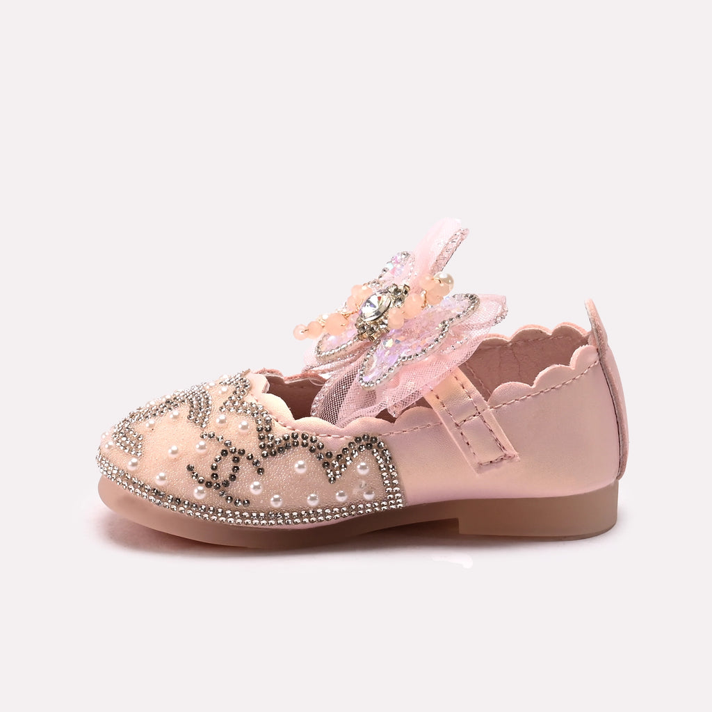 Girl Fancy Pumps Pink 0710722