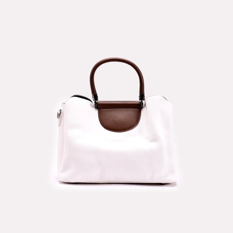 White Ladies Casual Shoulder Bags 0331442