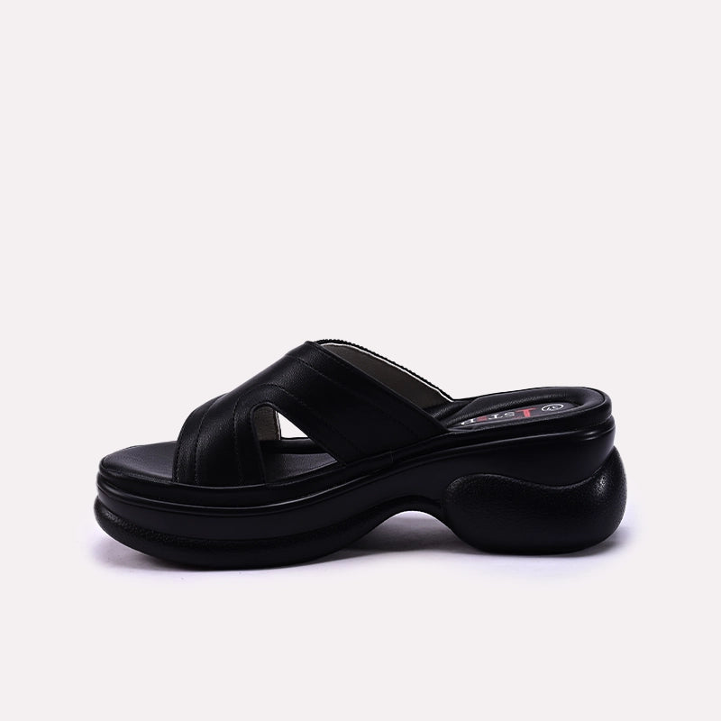 Black Casual Slipper 0413382
