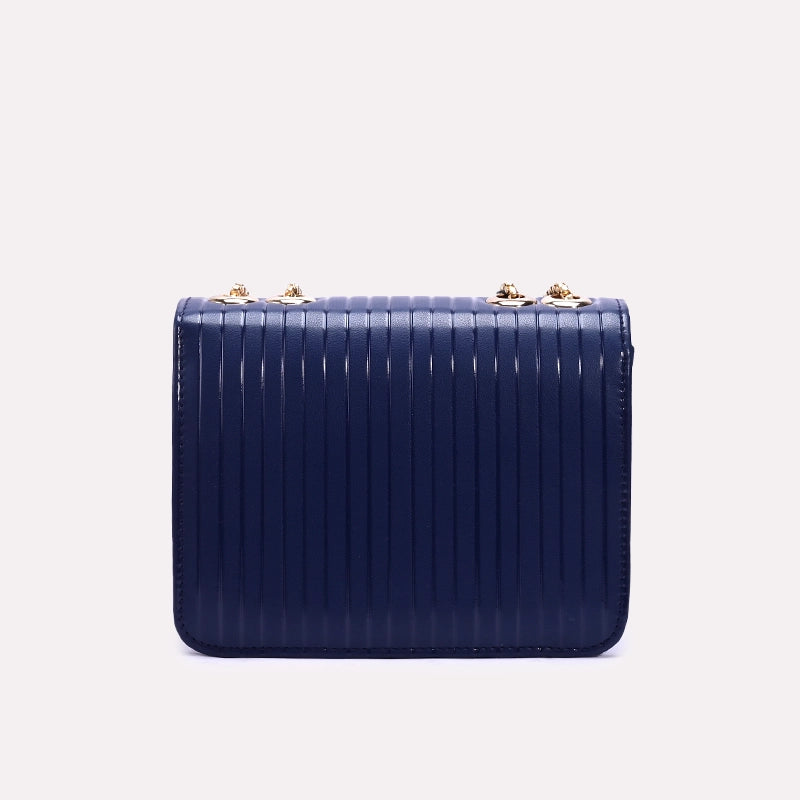 Blue Casual Hand Bags 0321752