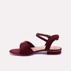 Maroon Casual Sandals 0421354