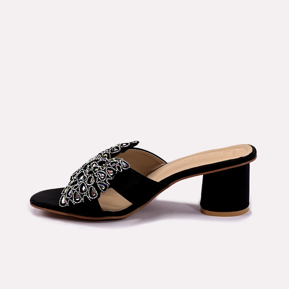 Bridal Slipper Black 0412425