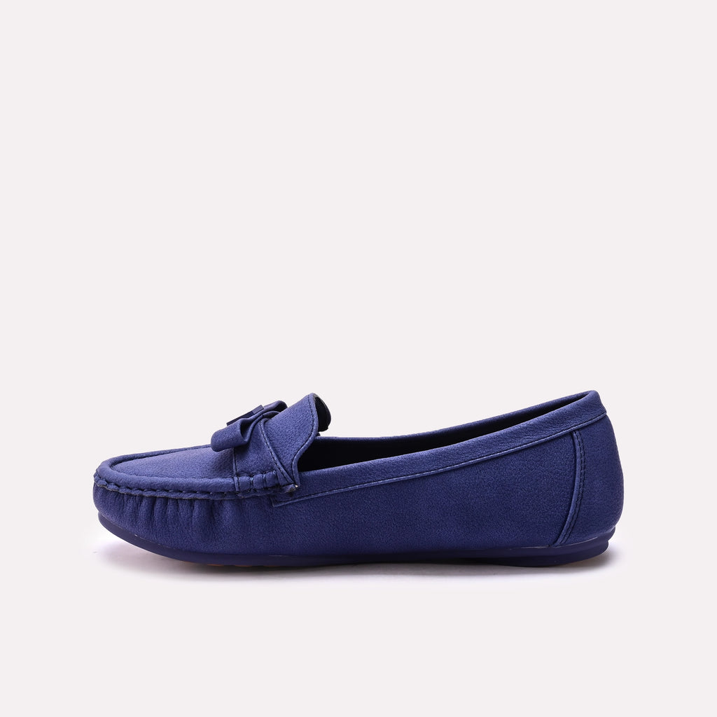 Moccasin Shoes Navy Blue 0440943