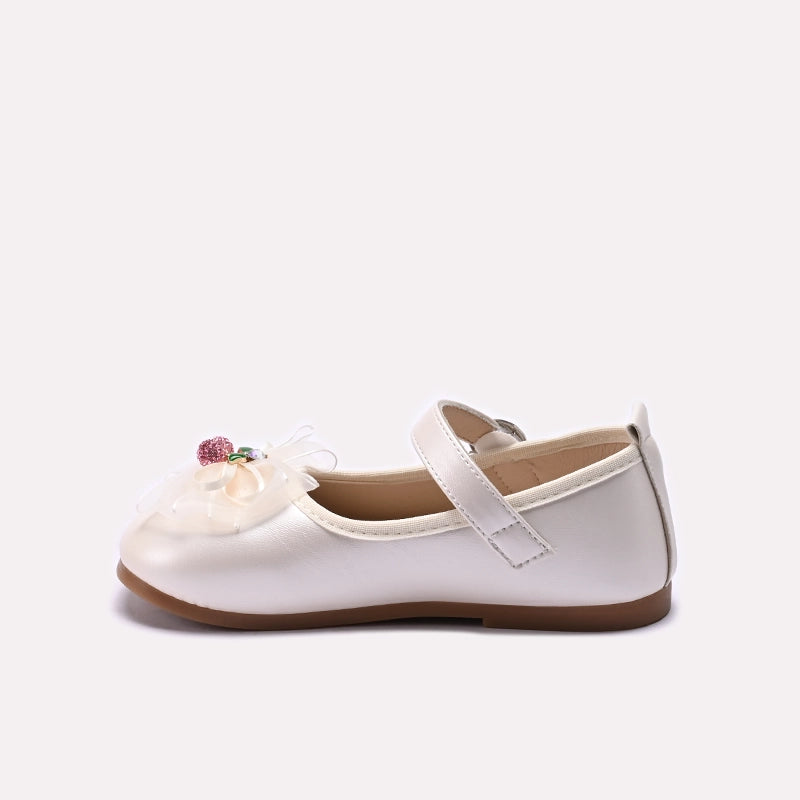 Girl Fancy Pumps Fawn 0710708