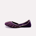 Fancy Khussa Purple 0460016