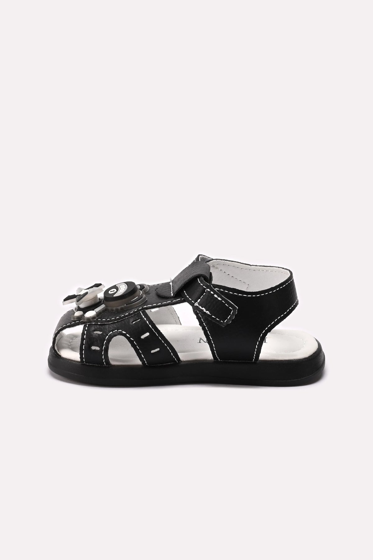 Boy Roman Sandal Black 0621368