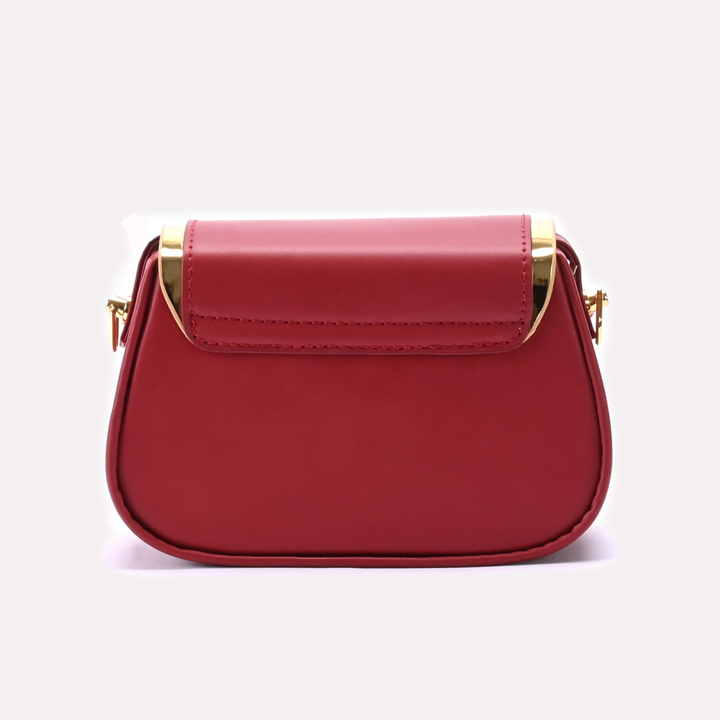 Hand Bag Red 0322316