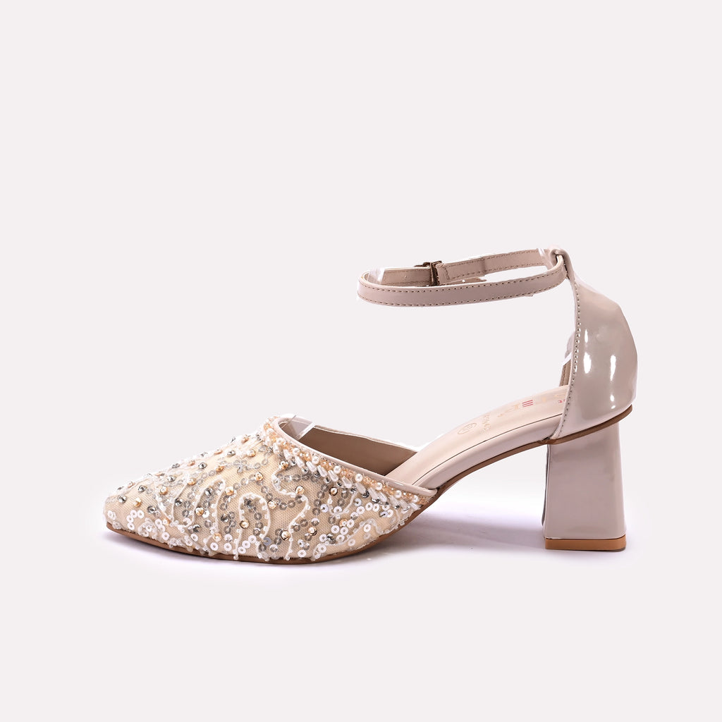 Bridal Court Shoes Fawn 0450047