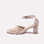 Bridal Court Shoes Fawn 0450047