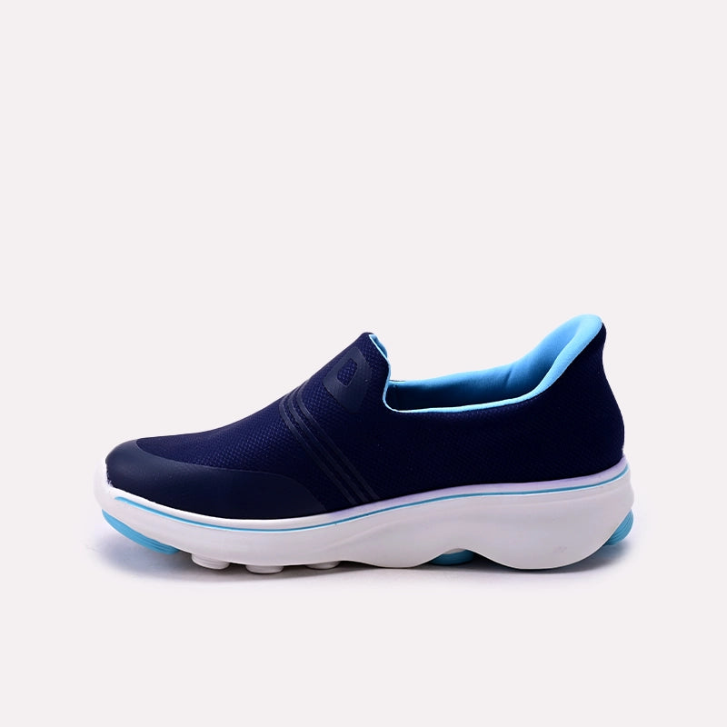 Womens Navy Blue Sneakers 0440857