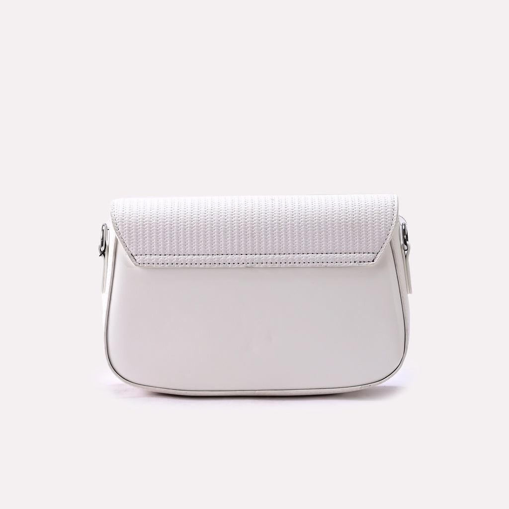 Casual Hand Bags White 0322189