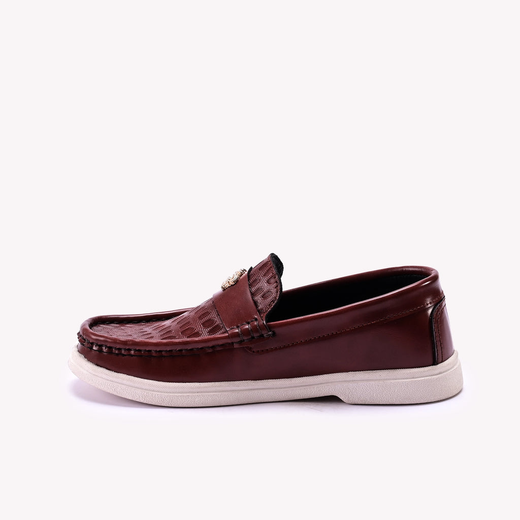 Baba Loafer Shoes Maroon 0610671