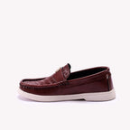 Baba Loafer Shoes Maroon 0610671