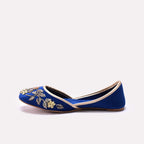 Fancy Khussa Blue 0460004