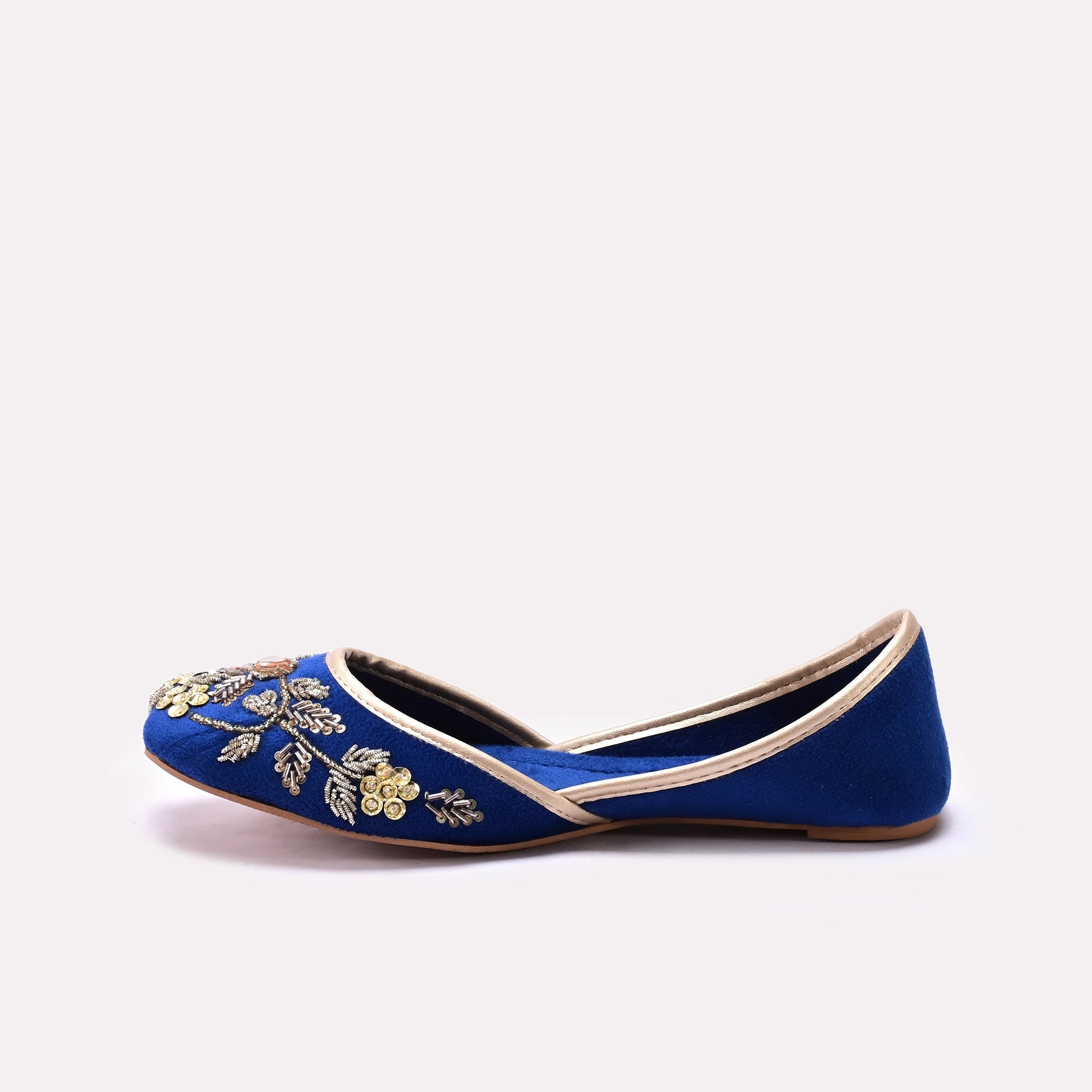 Fancy Khussa Blue 0460004