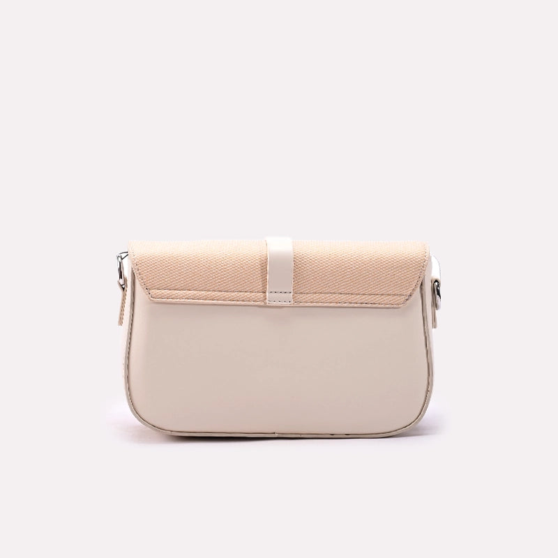 Casual Hand Bags Beige 0322039