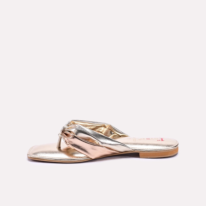 Gold Casual Slippers 0412835