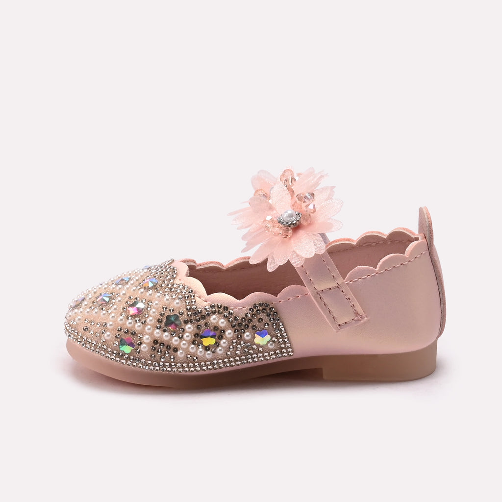 Girl Fancy Pumps Pink 0710723