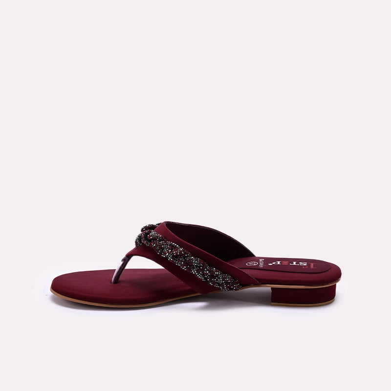 Fancy Slipper Maroon 0413498