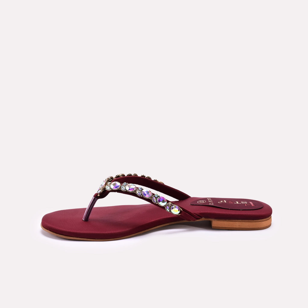 Fancy Slipper Maroon 0413712