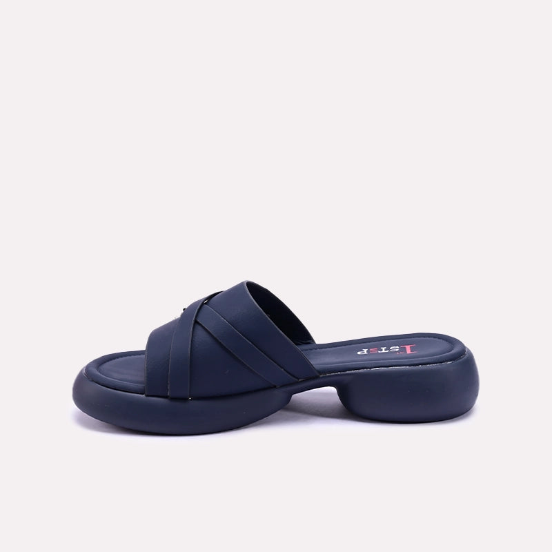 Blue Chunky Fancy Slippers 0413251