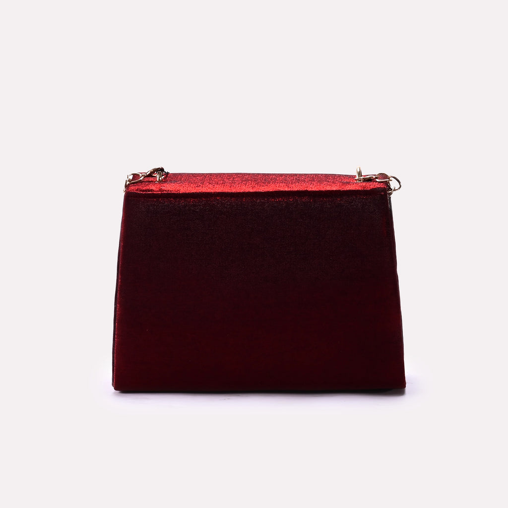 Casual Hand Bag Maroon 0322101