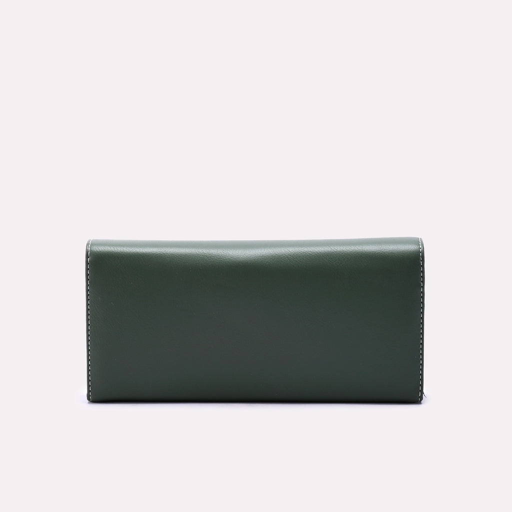 Ladies Casual Wallet Green 0310360
