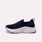 Womens Navy Blue Sneakers 0440858