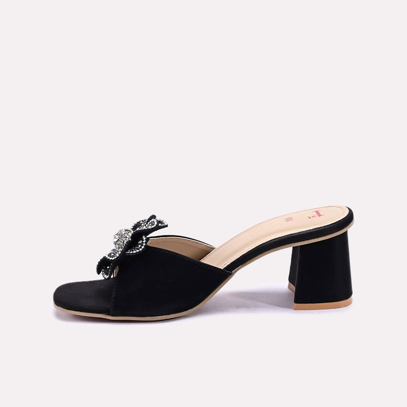 Black Fancy Slippers 0412759