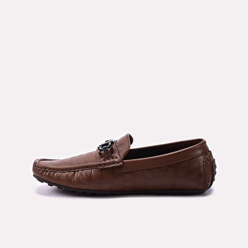 Brown Loafer Shoes 0130997