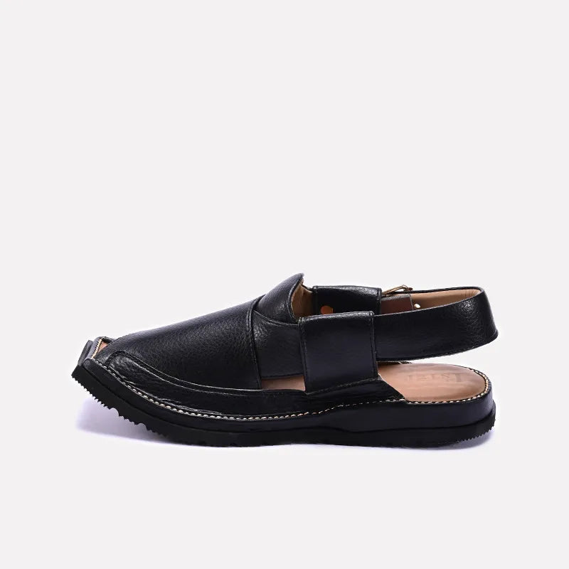 Kaptan Peshawri Sandal Black 0140997