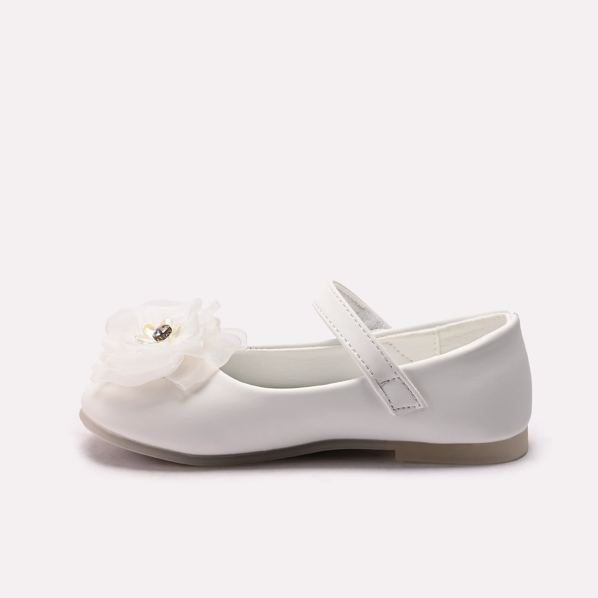 Girl Casual Pumps White 0710721