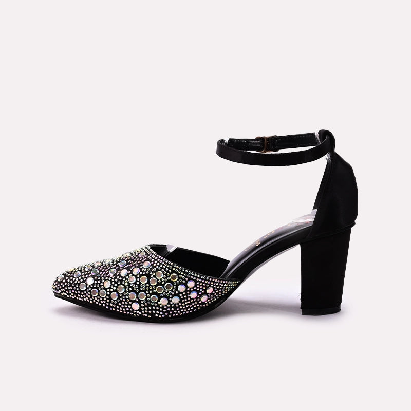 Bridal Court Shoes Black 0450046
