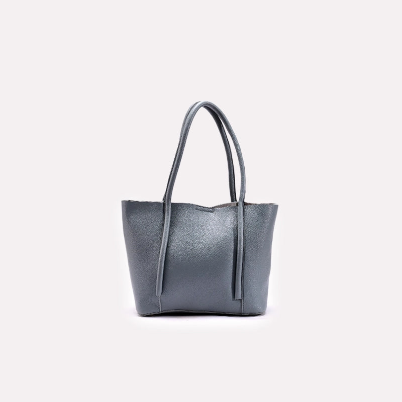 Gray Casual Shoulder Bags 0331307