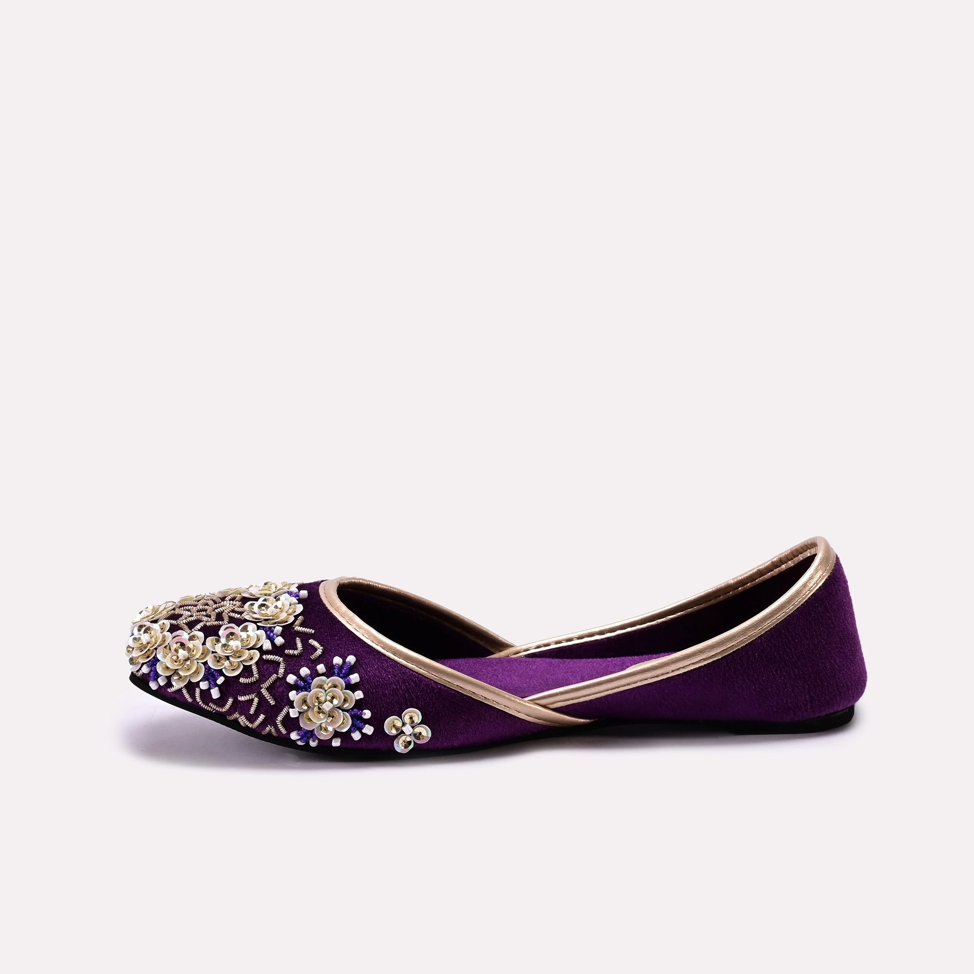 Fancy Khussa Purple 0460034