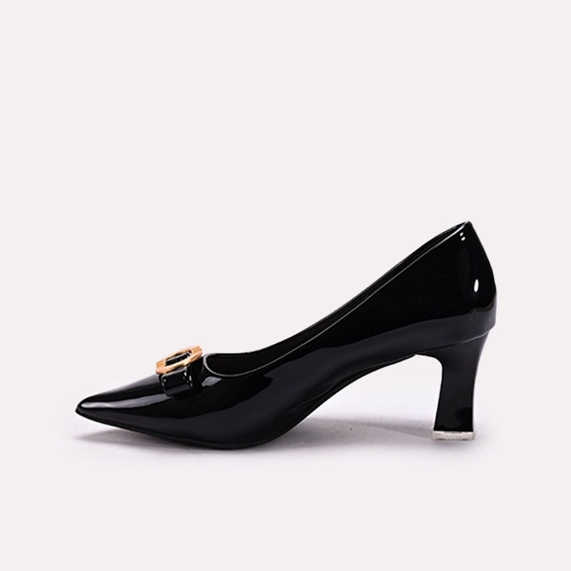 Fancy Court Shoes Black 0450158