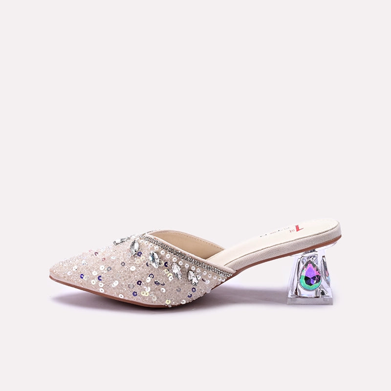 Bridal Court Shoes Fawn 0450176