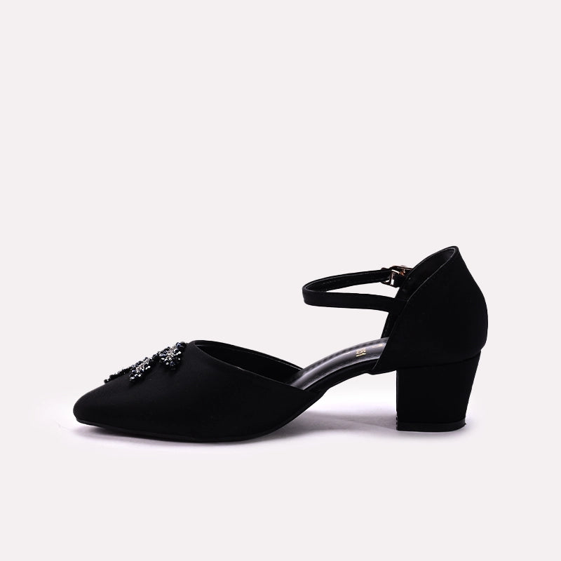 Bridal Court Shoes Black 0450051