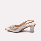 Fancy Court Shoes Golden 0450222