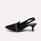Fancy Court Shoes Black 0450236