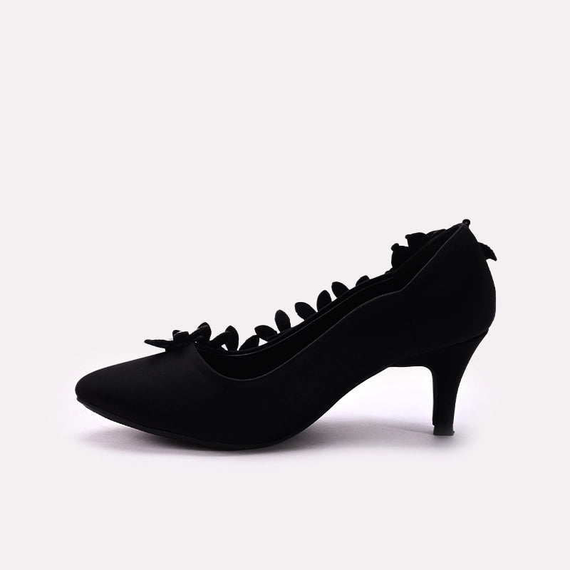 Bridal Court Shoes Black 0450069