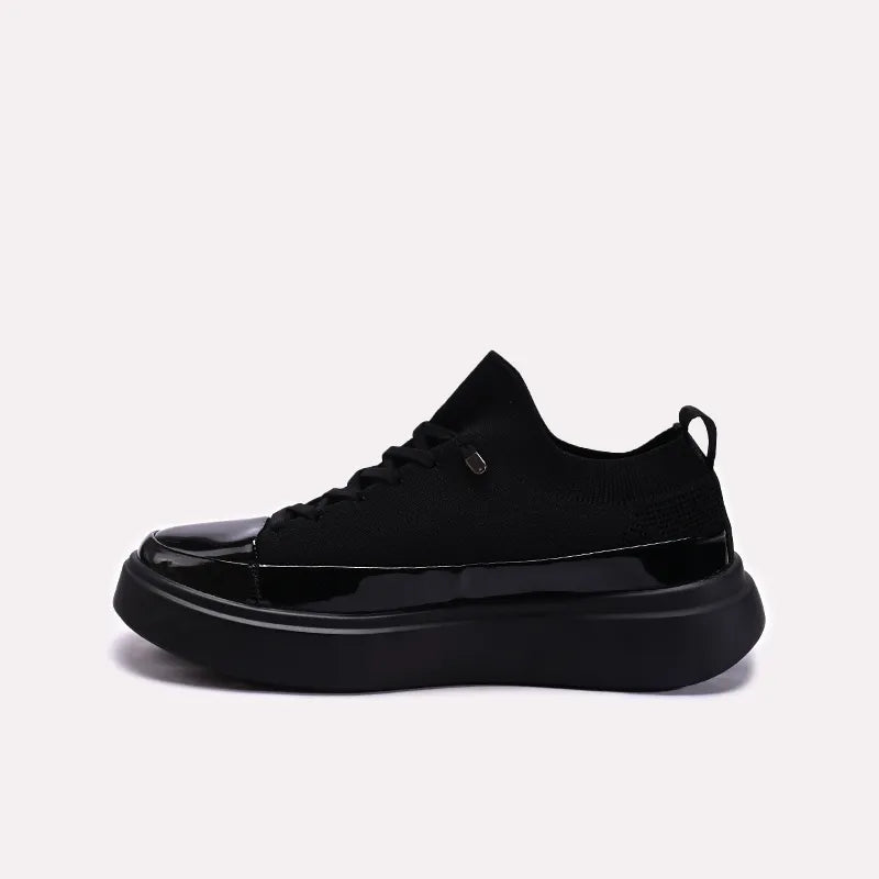 Black Mens Sneakers Shoes 0120618
