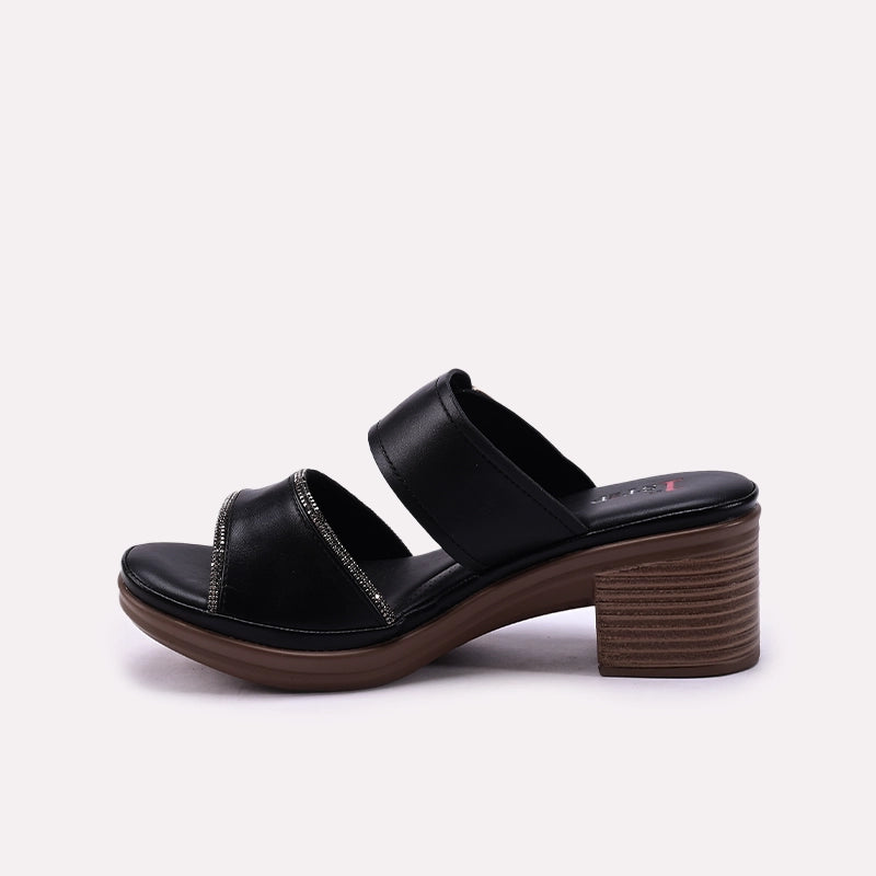Black Casual Slipper 0413416