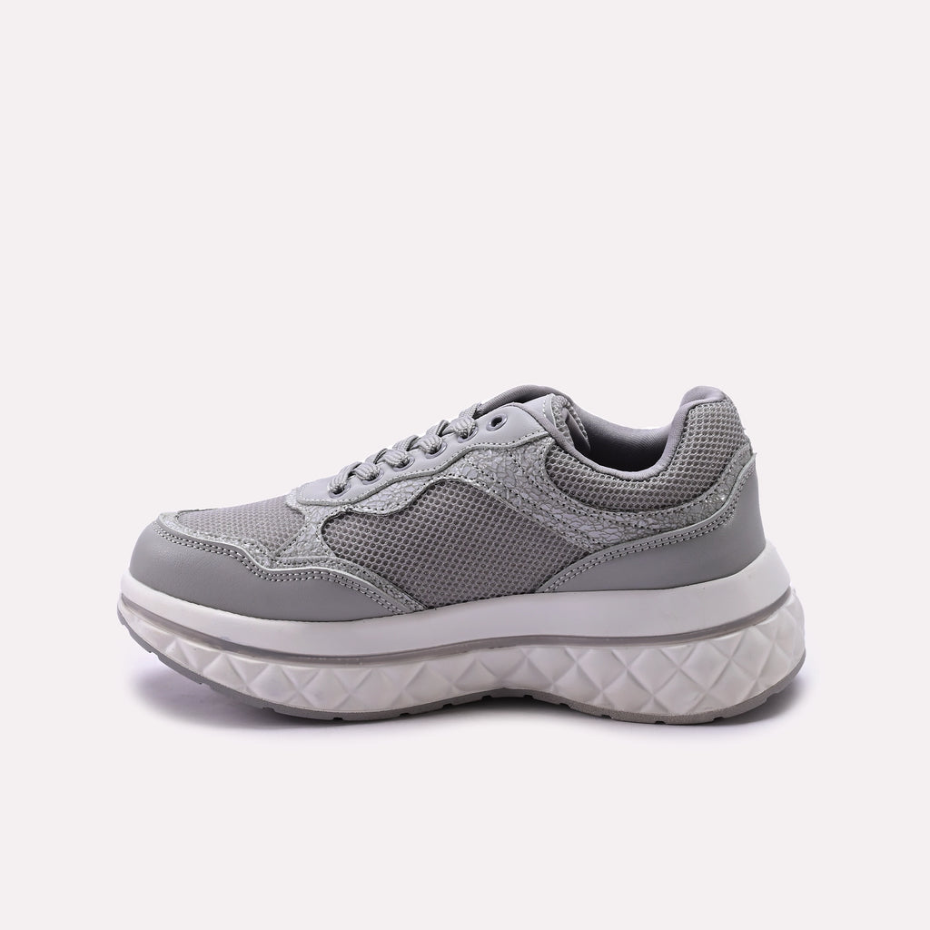 Women Sneaker Shoes Gray 0440913