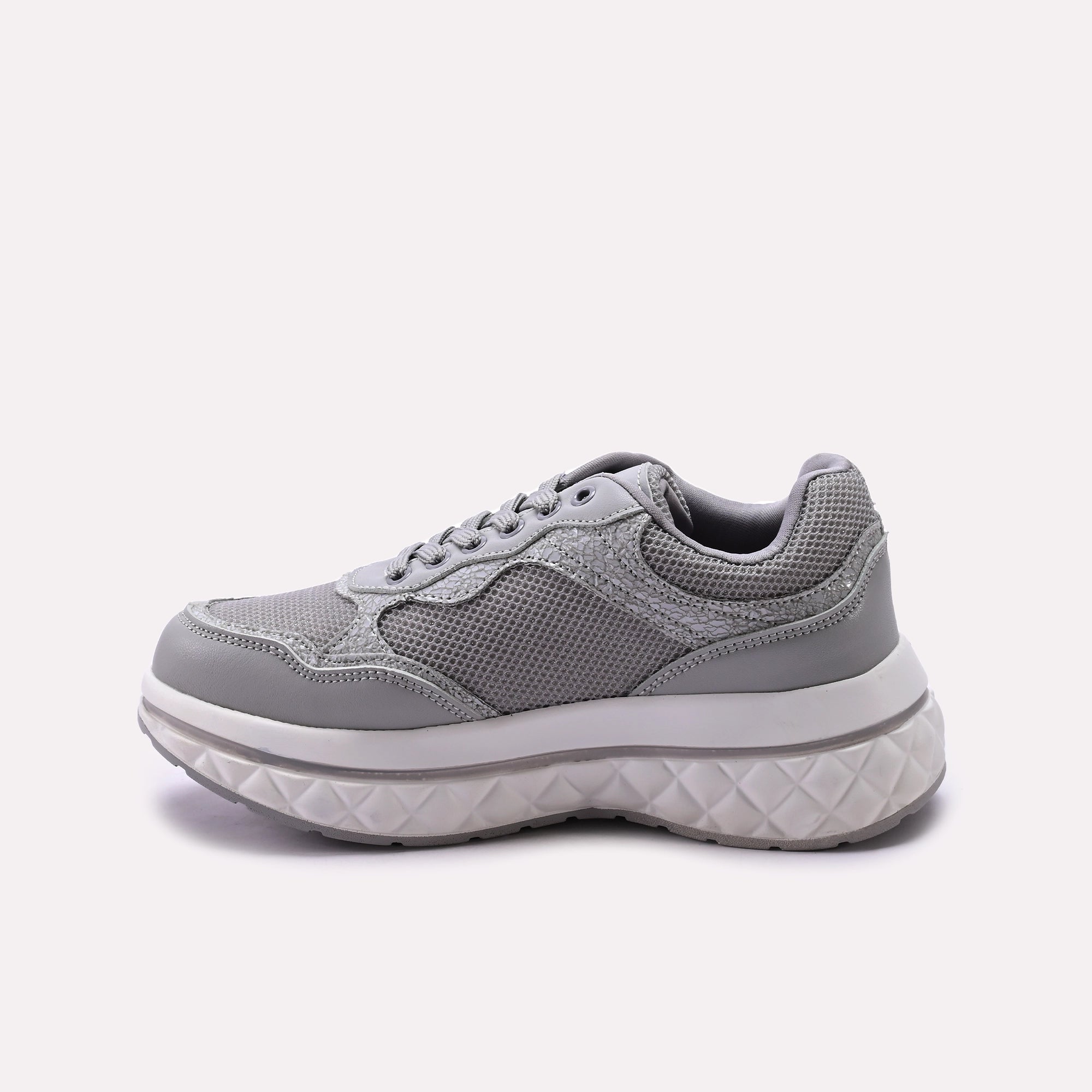 Women Sneaker Shoes Gray 0440913