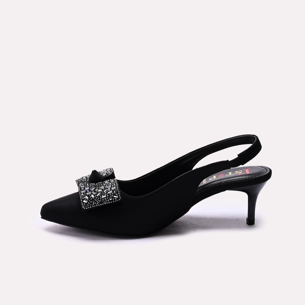 Fancy Court Shoes Black 0450219